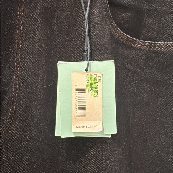 NWT Peter Millar Men’s Dark Wash Stretch Denim Jeans - Picture 5 of 5